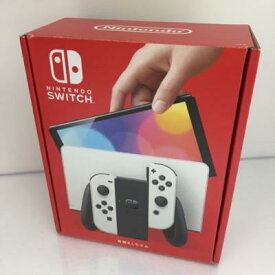 【中古】Nintendo Switch 有機ELモデル Joy-Con(L)/(R) ホワイト 本体【本体】ホビー ゲーム 53G00102438