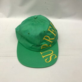 SUPREME SIDE ARC 6-PANEL シュプリーム サイド 6-パネルロゴ　カラー：グリーン サイズ：N/A 【中古】 メンズファッション 帽子 53FSSS06005