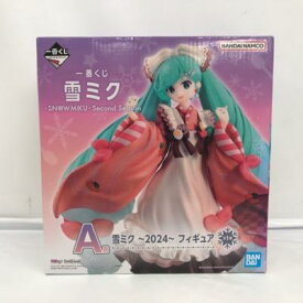 一番くじ 雪ミク ～SNOW MIKU～ Second Season A賞 雪ミク ～2024～【中古】ホビー フィギュア 美少女 53h00220702