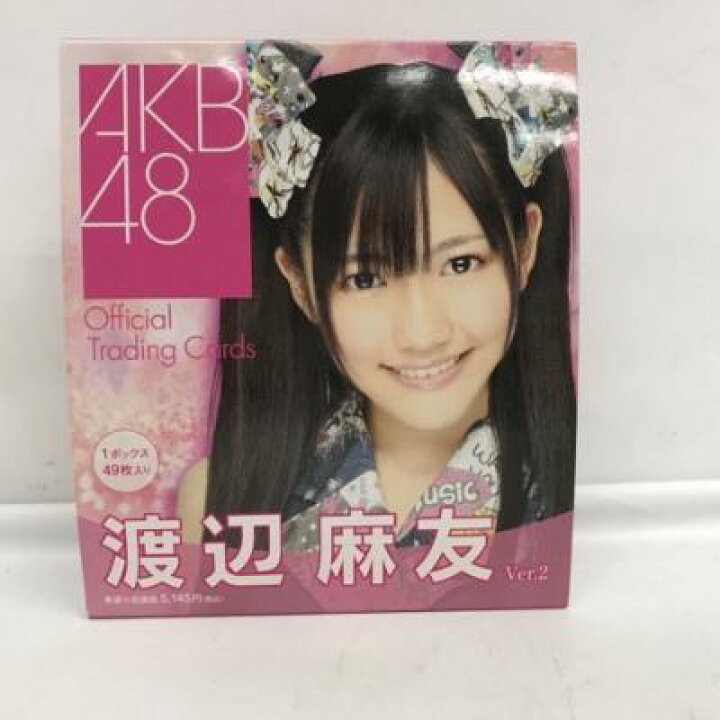 楽天市場】AKB48 渡辺麻友ver.2 オフィシャルトレーディングカード 49 