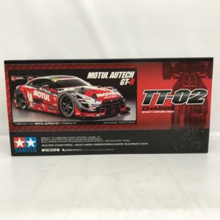 楽天市場】1/10 電動RC 4WD レーシングカー MOTUL AUTECH GT-R（TT-02  