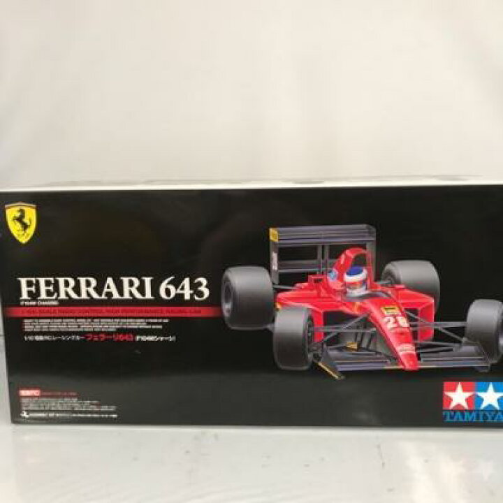 楽天市場】【再生産】1/10 電動RC組立キット フェラーリ643(F104W 