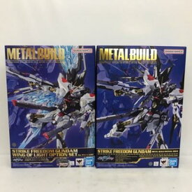 METAL BUILD FESTIVAL 2024 ストライクフリーダムガンダム「機動戦士ガンダムSEED DESTINY」 /METAL BUILD ストライクフリーダムガンダム 光の翼オプションセット [Re：PACKAGE] 「機動戦士ガンダムSEED DESTINY」 2点セット【中古】ホビー ロボット 51H08112523