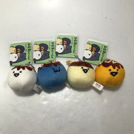 お文具といっしょ たこ焼きマスコットキーチェーン お文具さん 猫さん プリンさん ゼリーさん 4個セット【中古】ホビー グッズ 53HASS19516
