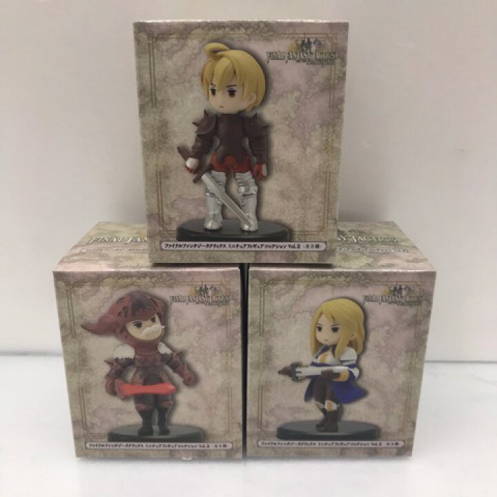楽天市場】ファイナルファンタジータクティクス ミニチュアフィギュア 