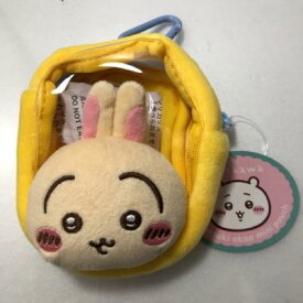 ちいかわ 窓付きおかおミニポーチ うさぎ【中古】ホビー グッズ 53HASS19863