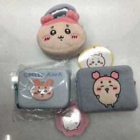 ちいかわ カニちゃんグッズ3点詰め合わせセット(ミニポーチ2種・ミニトート)【中古】ホビー グッズ 53HASS30012