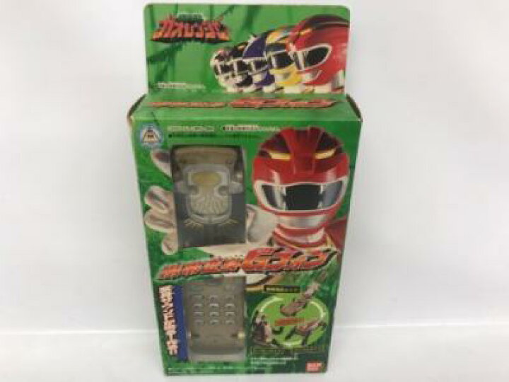 楽天市場】百獣戦隊ガオレンジャー「携帯変身 Gフォン 」【中古 