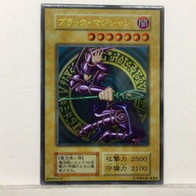 【キズあり】遊戯王 ブラック・マジシャン ステンレス 通常【中古】 ホビー トレーディングカード トレカ 53T00718295