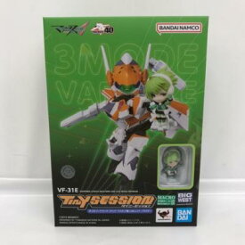 【未開封】TINY SESSION VF-31E ジークフリード (チャック・マスタング機) with レイナ・プラウラー 「マクロスΔ」【中古】ホビー フィギュア ロボット 53H05715383