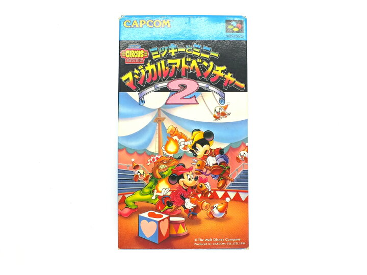 楽天市場 中古 Sfcソフト ミッキーとミニー マジカルアドベンチャー2 スーパーファミコン 都城店 お宝五番街