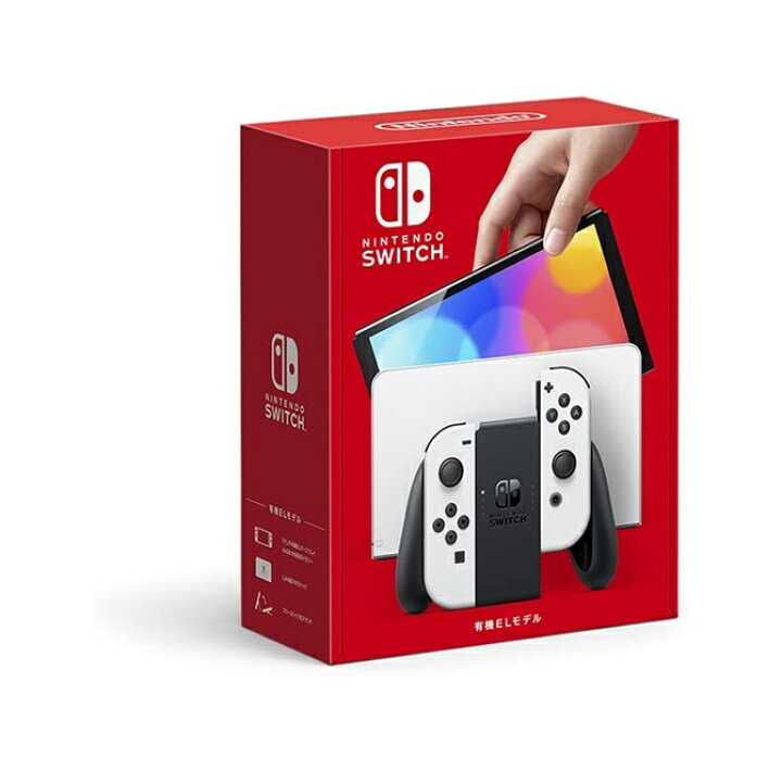 楽天市場】【未使用】Nintendo Switch Joy-Con(L)/(R) ホワイト(有機EL 