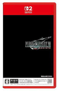 �y�V�i�zNintendo Switch2�\�t�g FINAL FANTASY VII REBIRTH�y�s��X�z