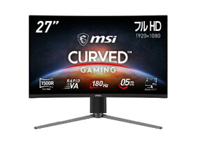 ���y���J���zMSI �Q�[�~���O���j�^�[ MAG 27C6PF 27�^ �t��HD(1920×1080) �G���G�X�A�C�y�s��X�z