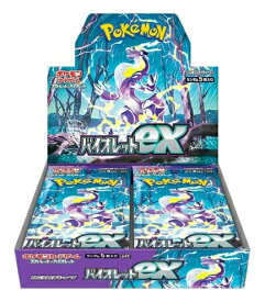 【未開封】ポケモンカードゲーム スカーレット＆バイオレット 拡張パック バイオレットex BOX【一宮店】