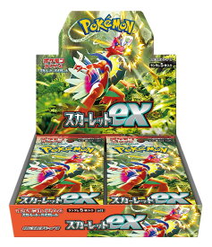 ★【未開封】ポケモンカードゲーム スカーレット＆バイオレット 拡張パック スカーレットex BOX【住吉店】