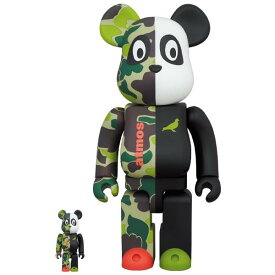 【新品】【シュリンク付】BE@RBRICK atmos × STAPLE #3 100％ & 400％"ベアブリック アトモス×ステイプル"【長崎時津店】