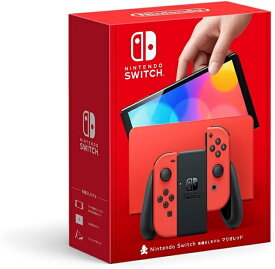 【未使用】Nintendo Switch (有機ELモデル) マリオレッド "ニンテンドースイッチ"【加納店】