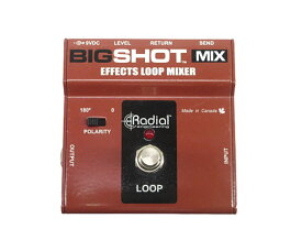 【中古】Radial BigShot MIX effects mixer ラジアル ギター用エフェクターエフェクトループミキサー 【鹿児島店】