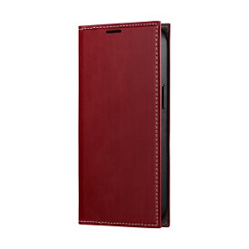 【未使用】 MSソリューションズ LEPLUS ルプラス iPhone 13 薄型PUレザーフラップケース 「PRIME」 レッド LP-IM21PRIRD 【加治木店】