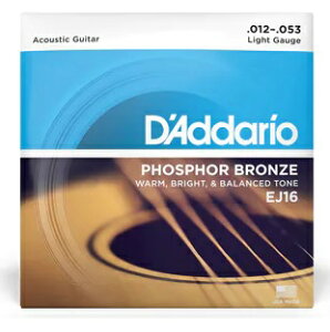 yJz DAddario __I Phosphor Bronze Light Gauge AR[XeBbNM^[ ARM@EJ16 012-053 3Zbg yؓXz