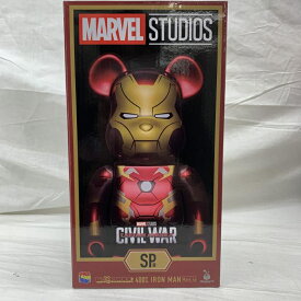 【中古】未開封)SP賞 BE＠RBRICK -ベアブリック- 400% IRON MAN Mark 46 ｢Happyくじ BE＠RBRICK MARVEL STUDIOS｣[91]