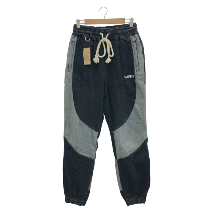 楽天市場】【中古】SAPEur DENIM TRACK PANTS M サプール デニム 