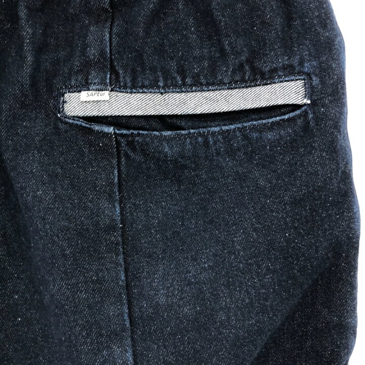 楽天市場】【中古】SAPEur DENIM TRACK PANTS M サプール デニム 