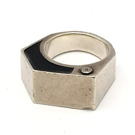 【中古】GARNI リング シルバー ブラック ガルニ SV[10]