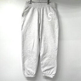 【中古】Supreme 24AW S Logo Sweatpant グレー サイズS スウェットパンツ シュプリーム[17]