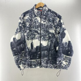 【中古】Supreme 25FW New York Fleece ホワイト サイズM　シュプリーム[24]