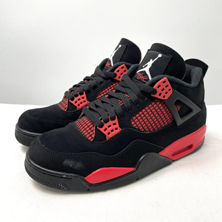 楽天市場】【中古】Nike Air Jordan 4 Red Thunder/Crimson CT8527-016 