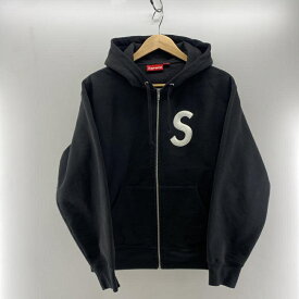 【中古】Supreme 24FW Zip Up Hooded Sweatshirt ブラック S シュプリーム[24]