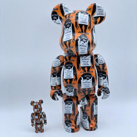 【中古】BE＠RBRICK BE＠RBRICK BANKSY MONKEY SIGN 400%　メディコム・トイ　バンクシー　ベアブリック[17]