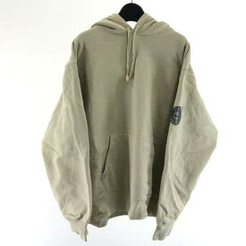 【中古】Supreme × Timberland 21AW Hooded Sweatshirt サイズM ベージュ[79]