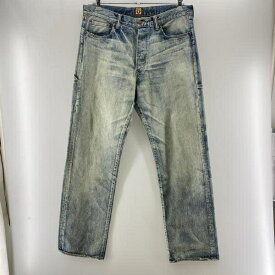 【中古】HUMAN MADE×KAWS 23AW MADE DENIM PANTS サイズXXL ヒューマンメイド[24]