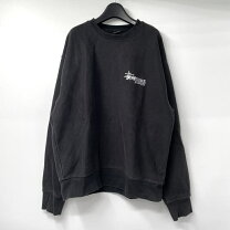 楽天市場】stussy トレーナー ブラックの通販