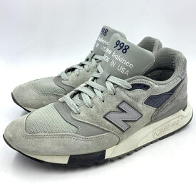 【中古】WTAPS×New Balance 998 "Grey" 27cm U998WT ニューバランス×ダブルタップス[24]