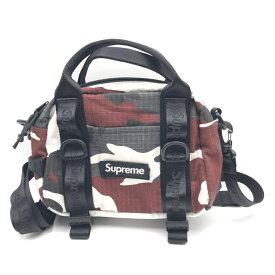 【中古】SUPREME 26SS Mini Duffle Bag Red Camo　シュプリーム[17]
