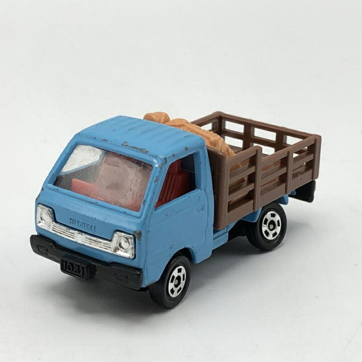 楽天市場 中古 トミー トミカ スズキ キャリィ 家畜運搬車 本体のみ 豚2頭なし ミニカー お宝創庫