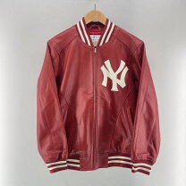 楽天市場】supreme yankees leather varsity jacketの通販