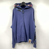 楽天市場】bape shark hoodie（カラーネイビー）（トップス｜メンズ 