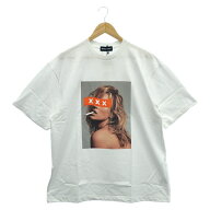【中古】GOD SELECTION XXX S/S Tシャツ XL ホワイト ゴッドセレクショントリプルエックス[92]