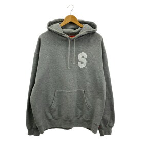 【中古】Supreme 24SS ＄Logo Hooded Sweatshirt XL グレー シュプリーム[92]