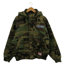 【中古】Supreme×Mitchell&Ness 24FW Twill Stadium Jacket サイズM カーキ シュプリーム ミッチェル＆ネス[19]