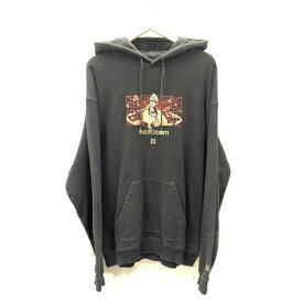 【中古】vaultroom×VALORANT コラボパーカー サイズL ブラック ボルトルーム×ヴァロラント[92]