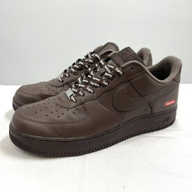 【中古】Supreme × Nike Air Force 1 Low "Baroque Brown" 28.5cm CU9225-200 スニーカー ブラウン シュプリーム×ナイキ[17]
