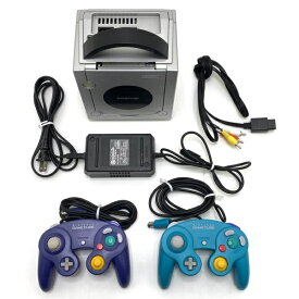 【中古】本体S）【ジャンク/通電確認済】Nintendo GAME CUBE ゲームキューブ DOL-001 シルバー 動作未保証品[95]
