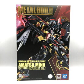 【中古】開封品) METAL BUILD ガンダムアストレイゴールドフレーム天ミナ 天空の皇女Ver.[18]