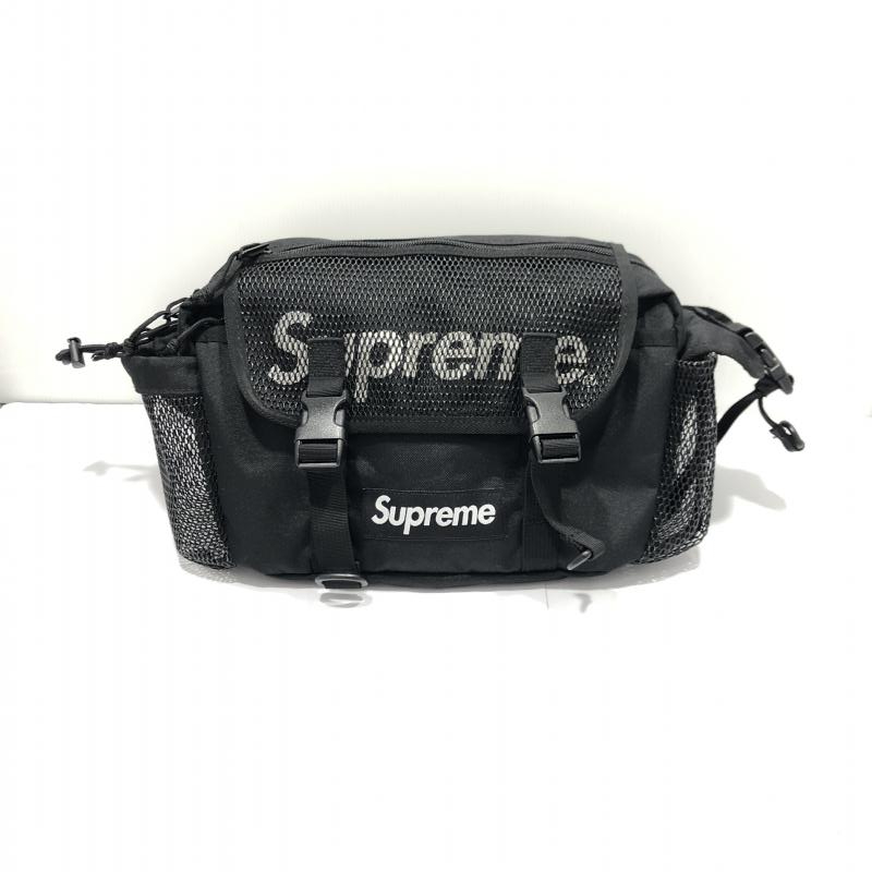 【中古】SUPREME シュプリーム 20SS WAIST BAG ウエストバッグ ロゴ ショルダー 黒 [24] | お宝創庫